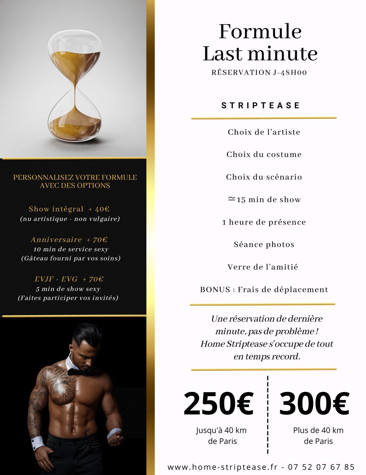 tarif striptease paris 75 dernière minute